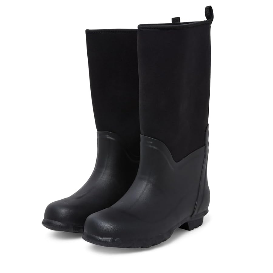 Amazon.com | Jileon Wide Fit Rain Boots for Men & Women - up